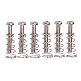 Maxbell 6 Pieces Electric Guitar Bass Bridge Screws Springs+20pcs Pickup Springs
