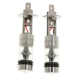 Maxbell 4x2X H1 10000K 100W LED 20SMD Projector Fog Driving DRL Light Bulbs Blue