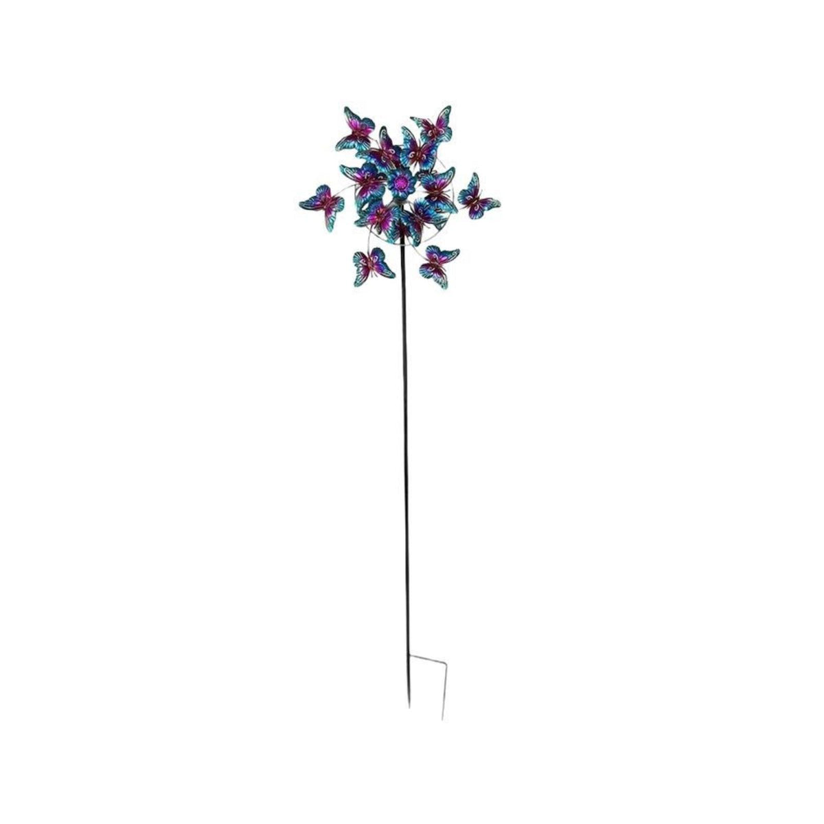 Maxbell Butterfly Ornament Child Creative Metal Windmill for Garden