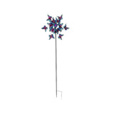 Maxbell Butterfly Ornament Child Creative Metal Windmill for Garden