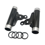 Maxbell Motorcycle Headlight Bracket Equipment Repairing Part Support Headlamp Mount Black 46mm