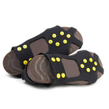 Maxbell Non-slip Studs Snow Ice Cleat Crampons Overshoes L