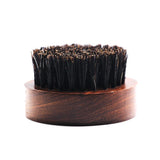 Maxbell Maxbell Men's Wooden Beard Brush Mustache Styling Shaping Brush Small Soft  Round