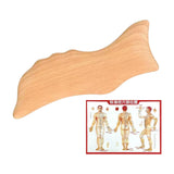 Maxbell Gua Sha Massage Tool Wooden SPA Professional Sturdy Beauty Body Gua Sha Tool