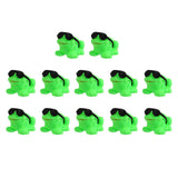 12Pcs Cute Squeaky Frogs Bathing Toy Dabbling Toy for Bathtub Toy Shower Toy