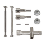Maxbell 1:16 Scale RC Car Drive Shafts Metal for 16101Pro/16102Pro/16103Pro/16201Pro 6311