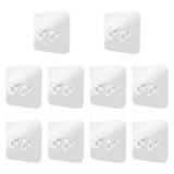 Maxbell 10Pcs Badminton Racket Hooks Racket Racks for Home Living Room Home Settings