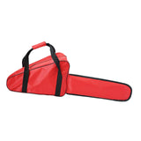 Maxbell Chainsaw Case Dustproof Multipurpose Zipper Chainsaw Carrying Bag for Travel Red