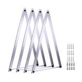 Maxbell 4Pcs 45inch Solar Panel Mounting Brackets Kit Sturdy with Foldable Tilt Legs