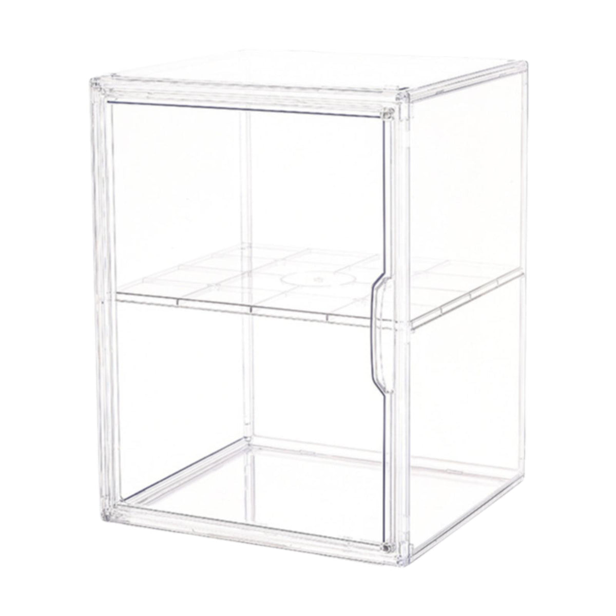 Maxbell Figurine Display Case Portable Figures Storage Box for Tabletop Home Bedroom Style B