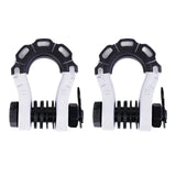 Maxbell 2Pcs D Ring Shackles Off Road Towing Accessories for Off Road Tow Strap