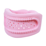 Maxbell Neck Brace 360 Degree Wrap Adjustable Neck Support for Home Women Men Office pink