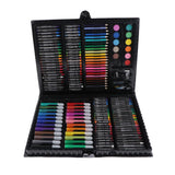 167x Art Supplies Set Children Drawing Tool Set Kids Art Drawing Gifts Black