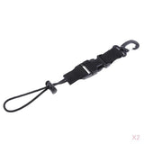 Maxbell 2x Scuba Diving Lanyard Dive Camera Torch Holder Strap Quick Release Buckle
