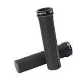 Maxbell 2x Bike Handlebar Grips Stylish Accessories for Mountain Bikes Riding Sports Black