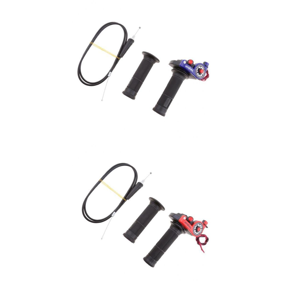 Maxbell Motorcycle Twist Throttle Grip & Cable For 125cc 140cc 150cc Pit Dirt Bike