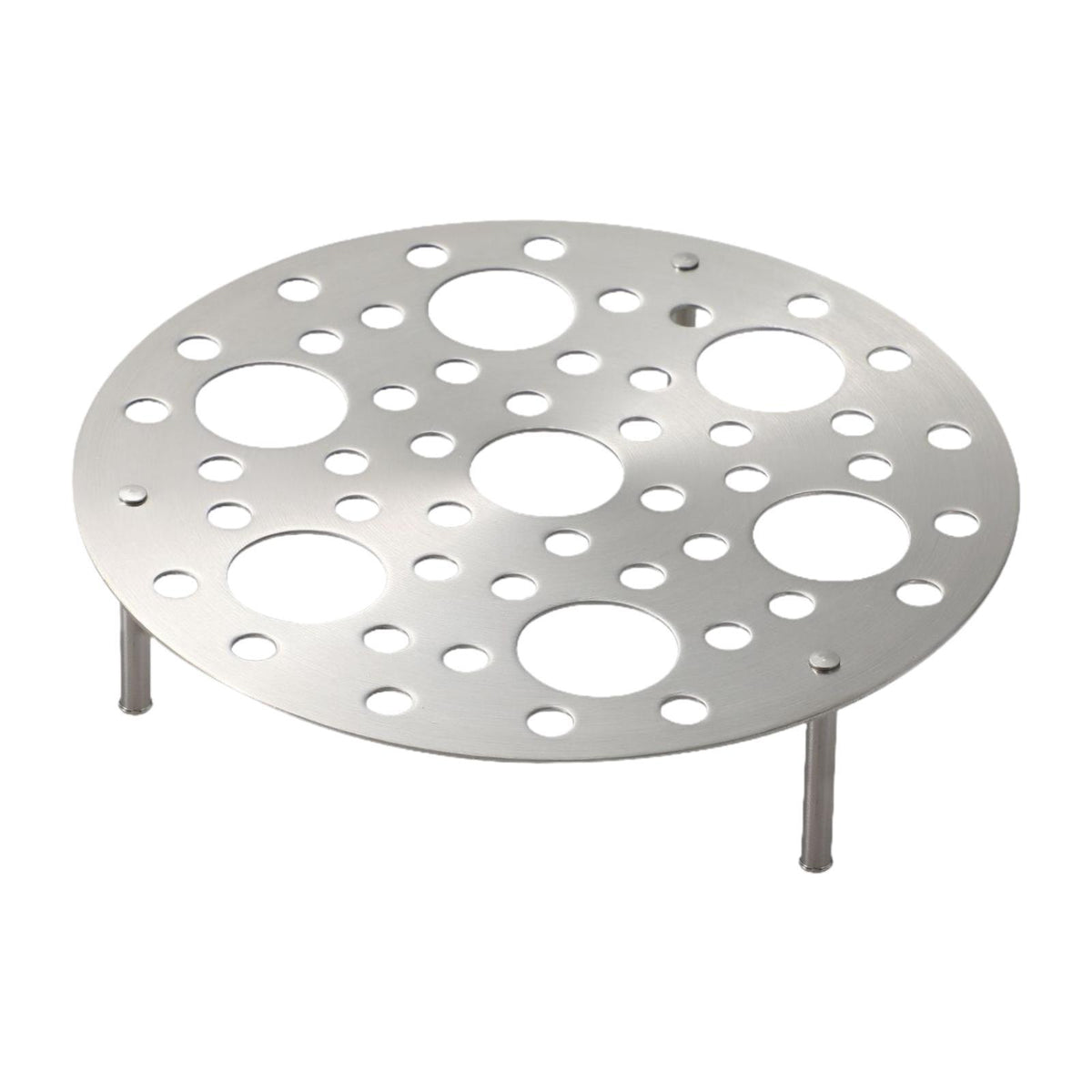 Stainless Steel Steamer Rack Easy to Clean Steamer Insert for Egg Pots Fruit Short Legs