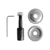 Maxbell Grinding Wheel Shaft Buffing Arbor Threaded Shaft for Hair Wheel Fiber Wheel 10mm 92g