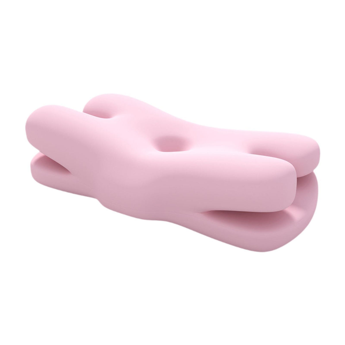 Cooling Side Sleeper Pillow Neck Pillow for Neck and Shoulder Lying Sleeping Pink