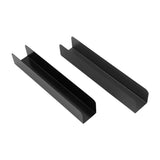 Maxbell 2x Rectangle U Shape Long Steel Cookie Mold for Fondant Cake Kitchen Dessert