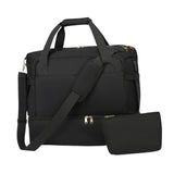 Maxbell Sports Gym Bag Luggage Handbag Travel Duffle Bag for Travel Camping Exercise Black