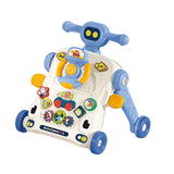 Maxbell Baby Walkers for Boys Girls Early Learning Push Toy Gift Learning Walking Toy blue