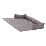 Maxbell Dog Sofa Bed for Small to Large Pets Breathable Soft Non Slip Bottom U Shape 75x75cm