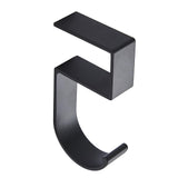 Maxbell 5xTable Hook for Bags Space Saving Universal Purse Hook for Water Cup Purse Bag black