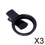 Maxbell 3xPhone Lens Clip Clip Professional Filter Clip for Lens for Most Phones Lens