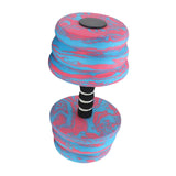Maxbell Aquatic Dumbbell Bar Pool Fitness Professional Water Aerobic for Female Male Blue Red