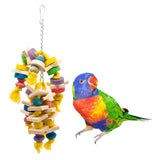 Maxbell Maxbell Pet Cage Hanging Toy Chew Toy with 6-String for Bird Parrot Hamster Rabbit