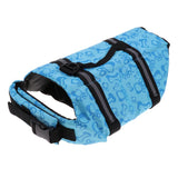 Maxbell Maxbell Pet Dog Puppy Preservers Reflective Safety Swimming Vests Life Jacket Blue L