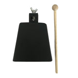 Maxbell Metal Cowbell with Stick Music Cowbell for Drum Set Celebration Sport Events 5inch