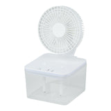 Maxbell Desktop Cooling Fan with Humidifier Portable 3 Speeds for Camp Summer Office