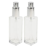 Maxbell 4Pcs 30ml Glass Perfume Empty Bottle Atomizer Pump Sprayer Refillable Travel