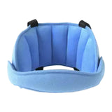 Maxbell Baby Headband Support Adjustable Flexible Baby Head Strap Blue