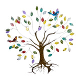 Maxbell Tree of Life Metal Wall Art Large Sign Family Tree for Garden Indoor Outdoor