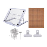 Macrame Board Kit Handmade Braiding Craft Helper for Shop Enthusiast Cording 40.7x30.6cm