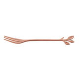 Salad Forks Stainless Steel Flatware Appetizer Dessert Forks Rose Golden