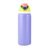 Maxbell Insulated Stainless Steel Water Bottle 1000ml Tumbler for Car Driving Picnic violet