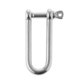 Maxbell Marine Boat Stainless Steel Eye Screw Pin Chain Long D Shackle Rigging 1/4" - Aladdin Shoppers