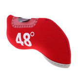 Maxbell Maxbell Golf Club Iron Putter Headcover Head Cover Protector 48 Degree Red