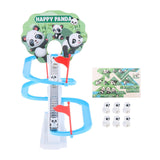 Maxbell Small Panda Toy Climbing Stairs and Track Playset Kids Electric Toy for Kids 9 Pandas