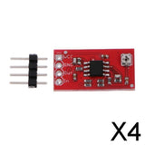 Maxbell 4xLMV358 100 Times Gain Signal Operational Amplifier Module Red for Ardiuno