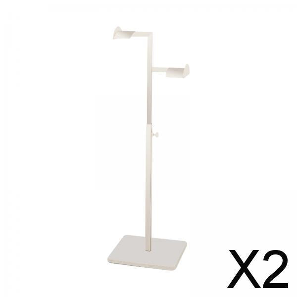 Maxbell 2xHandbag Display Stand Bag Display Rack Holder with Hanging Hook Adjustable