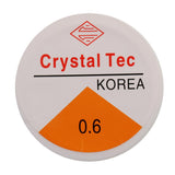 Maxbell 20m Two Size Elastic Thread Stretchy Cord For Jewelry Making 0.6mm+ 0.8mm