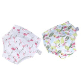 Maxbell 2xBaby Training Pants Diaper Cover Washable Underwear Flamingo(for 8-11KG)