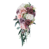 Cascading Bridal Bouquet Boho Tossing Bouquet for Scene Layout Bridal Shower