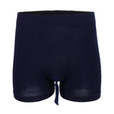 Maxbell Sexy Men Cotton Extra Stretchy Boxer Briefs Pouch Trunks Lingerie Navy Blue