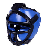 Maxbell Maxbell Boxing Headgear Unisex Portable Martial Arts Helmet Mma Muay Thai Karate Blue Color L